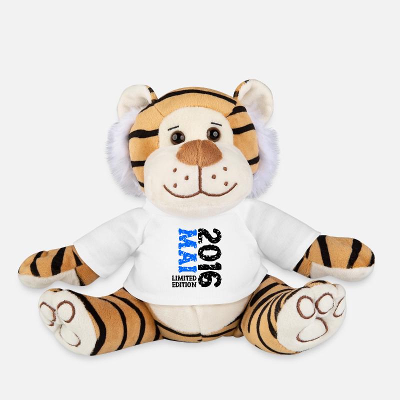 2016 Mai Limited Edition Geburtstag Geschenk - Plüschtiger - Weiß