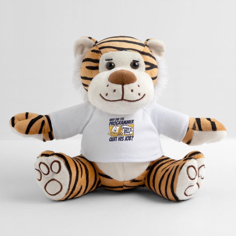 Pourquoi Programmer a-t-il quitté Job Developer Coder Peluche Tigre
