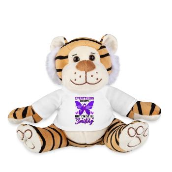 Lupus Awareness Month - Plush Tiger - white - Front