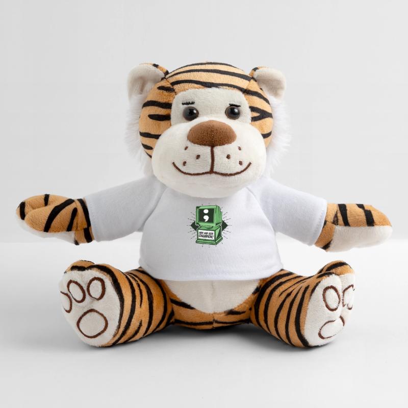 Hide And Seek Champion Software Engineer Coder Plush Tiger