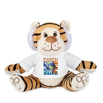 OnlyOneEarth (en anglais seulement) - Peluche Tigre - blanc - Devant