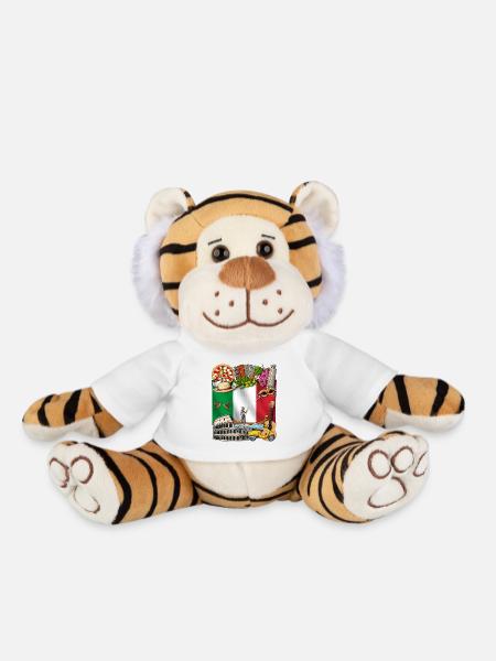 Italien - Plüschtiger - Weiß