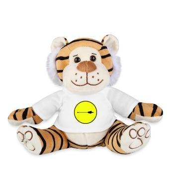 Arrow Icon - Plush Tiger - white - Front