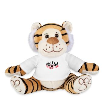 Die Evolution des Schachs - Plüschtiger - Weiß - Vorne