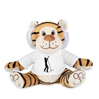 singer - Plüschtiger - Weiß - Vorne
