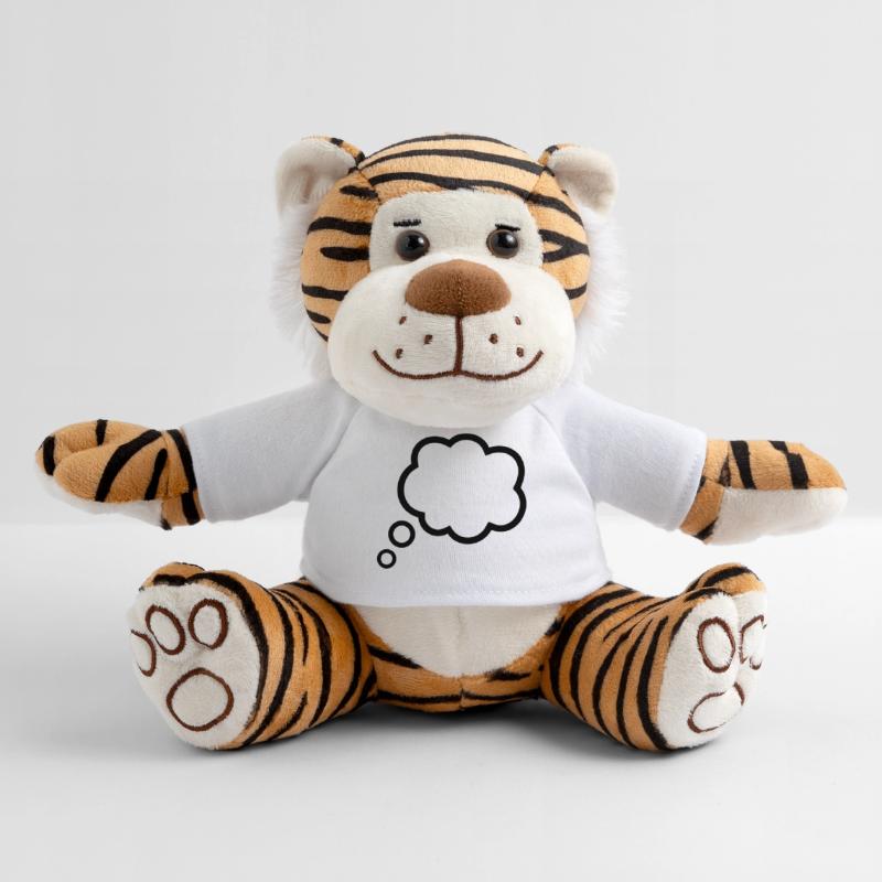 Thinking Bubble Comic Thought Bubble Bubble Thoughts Plush Tiger