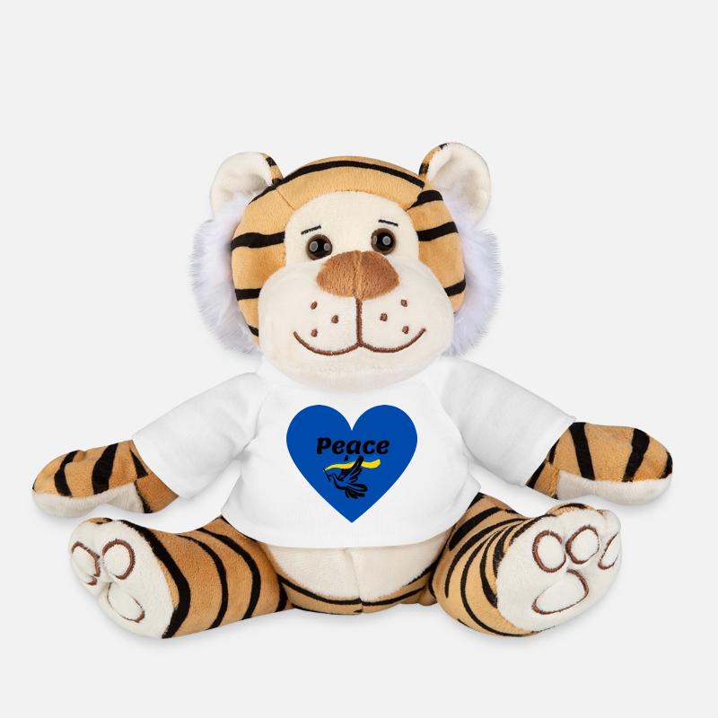Peace - Plüschtiger - Weiß