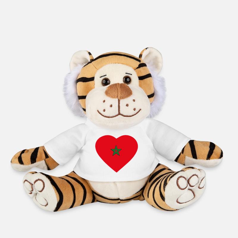 Maroc 2022 - Peluche Tigre - blanc