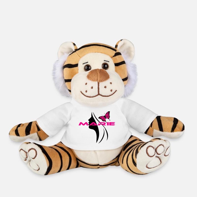Marie - Plüschtiger - Weiß