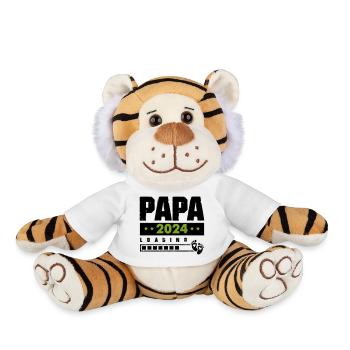 papa 2024 loading - Plüschtiger - Weiß - Vorne