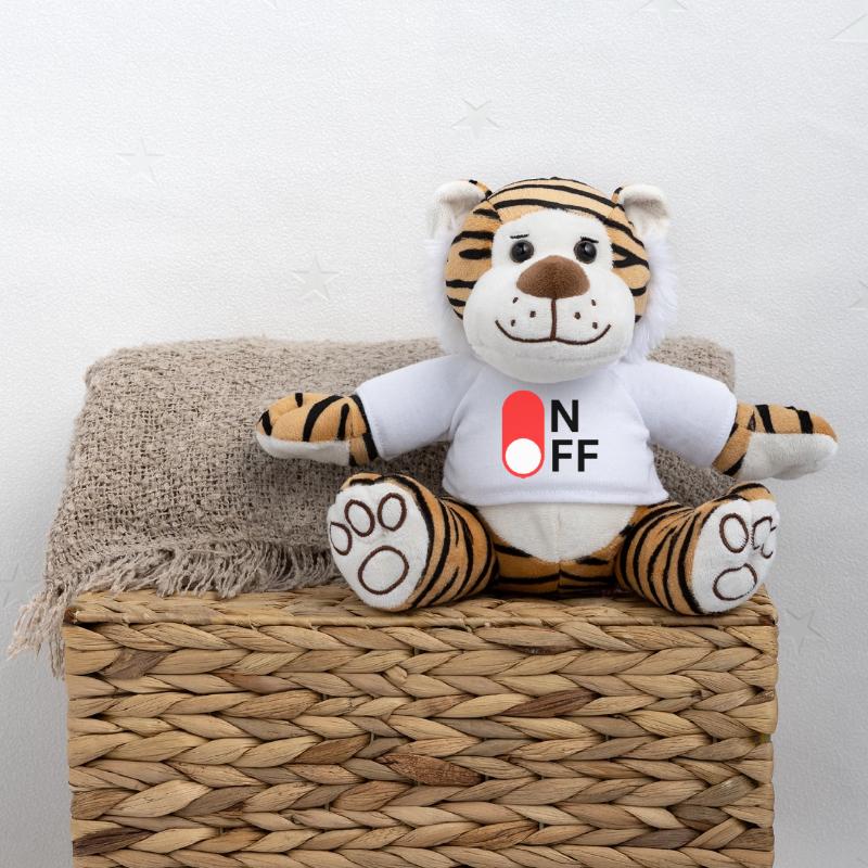 Mode ON/OFF Peluche Tigre