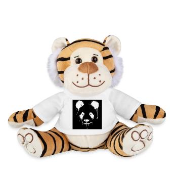 Panda | Pandabär | Asien | Tiere - Plüschtiger - Weiß - Vorne