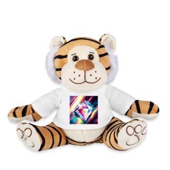 Diamant - Plüschtiger - Weiß - Vorne
