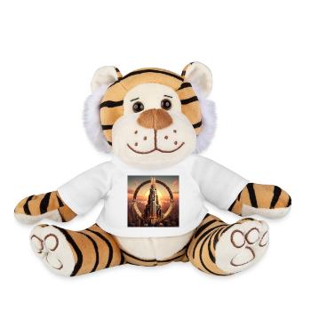 Gratte-ciel 4 - Peluche Tigre - blanc - Devant