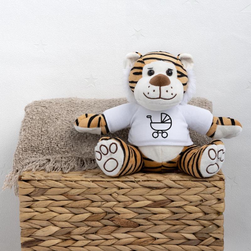 stroller_-1-stroller Plush Tiger