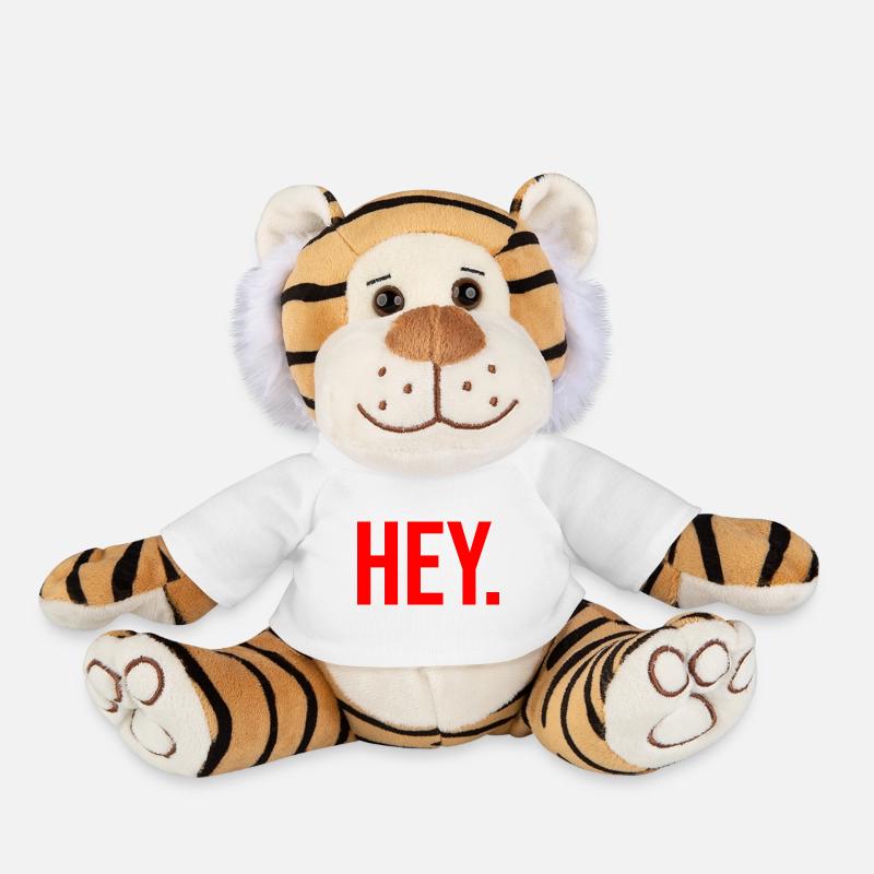 hey - Plüschtiger - Weiß