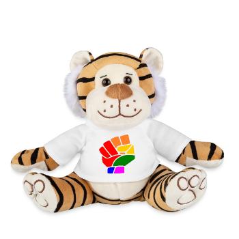 Lgbt - Plüschtiger - Weiß - Vorne