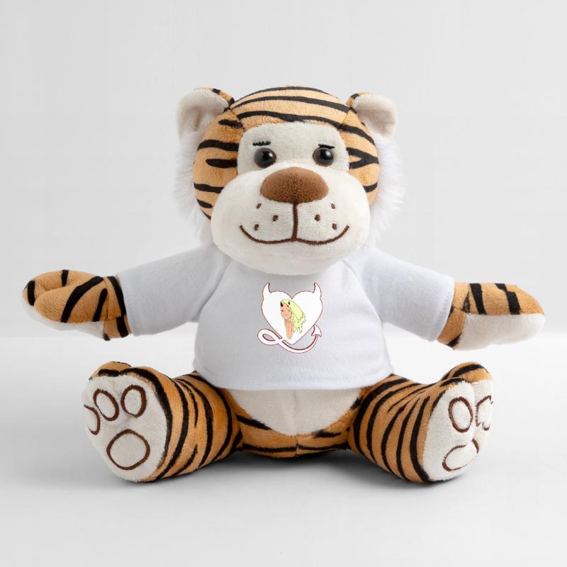 Devil with devil's heart Devil devil's female Plush Tiger