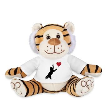 Street cat - Plush Tiger - white - Front