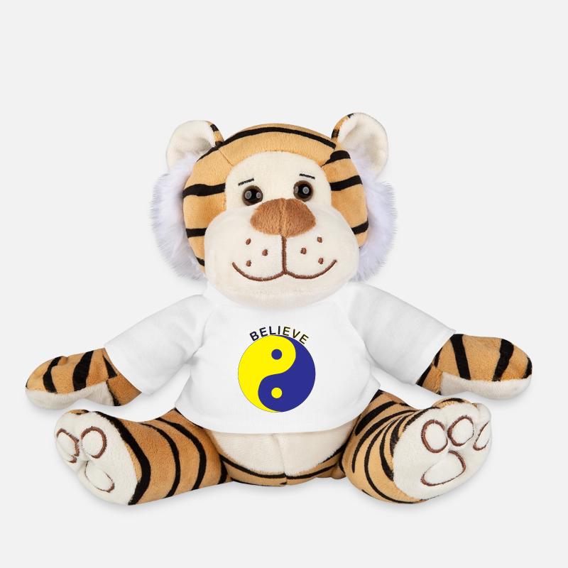 Croire - Peluche Tigre - blanc