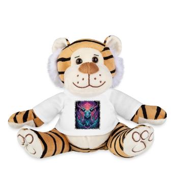 Enfants Camelidae Tendance Bday Blague Encore Femmes - Peluche Tigre - blanc - Devant