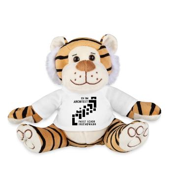 Architect - Plush Tiger - white - Front