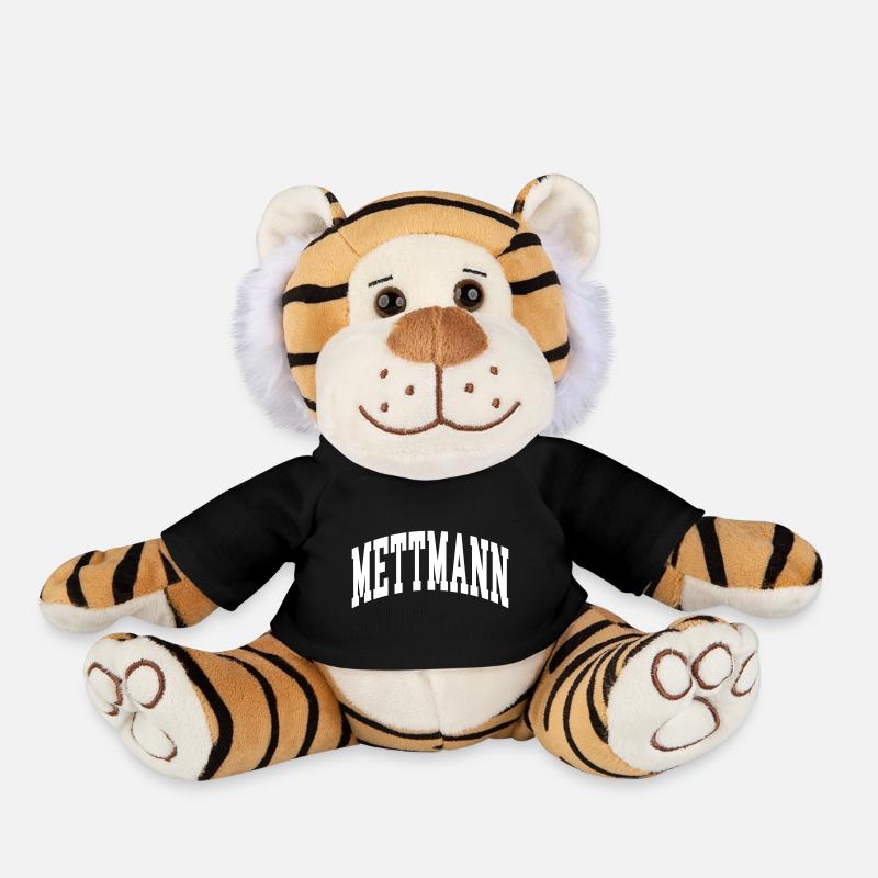 Mettmann - Plüschtiger - Schwarz