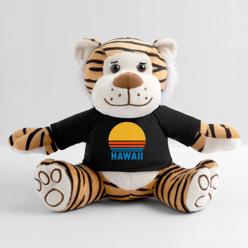 Hawaii (split sun) Plush Tiger