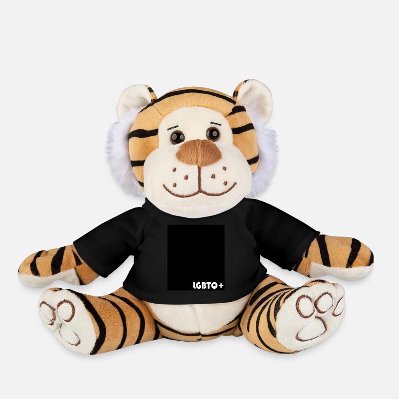 LGBTQ+ - Plüschtiger - Schwarz
