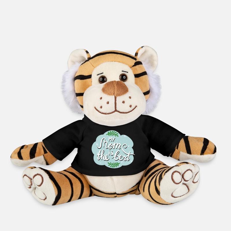 Best mom - Plüschtiger - Schwarz