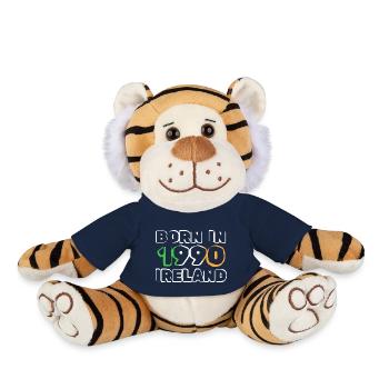 Ireland 1990 - Plush Tiger - french navy - Front