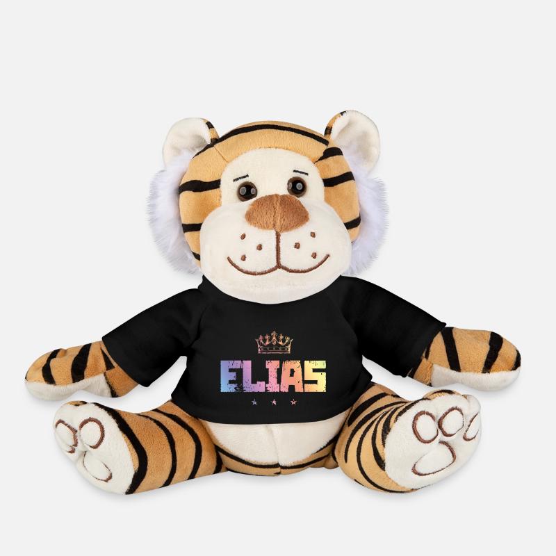 Elias - Plüschtiger - Schwarz