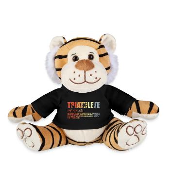 Triathlete Definition - Plush Tiger - black - Front
