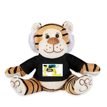 Guirlande - Peluche Tigre - noir - Devant