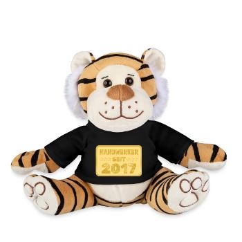 2017 - Plush Tiger - black - Front
