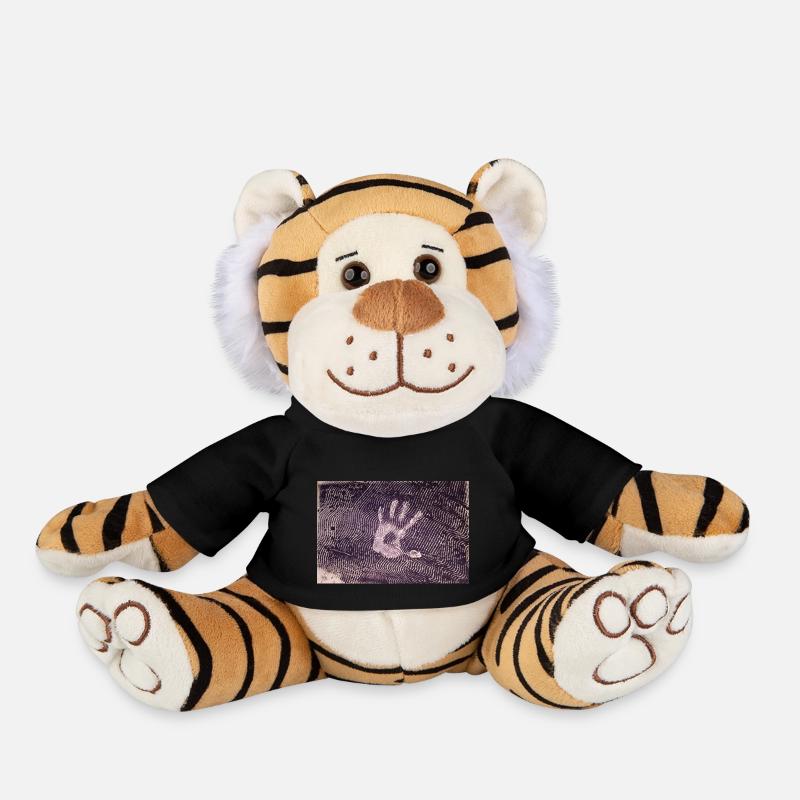 Arrêter - Peluche Tigre - noir