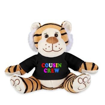 Cousin crew - Plüschtiger - Schwarz - Vorne