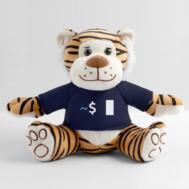 Commande Linux Shell Peluche Tigre