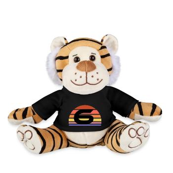 6 - Plush Tiger - black - Front