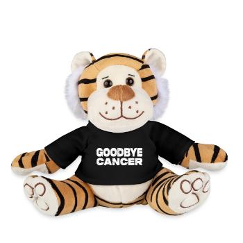 Goodbye Cancer - Krebs Überlebender - Plüschtiger - Schwarz - Vorne