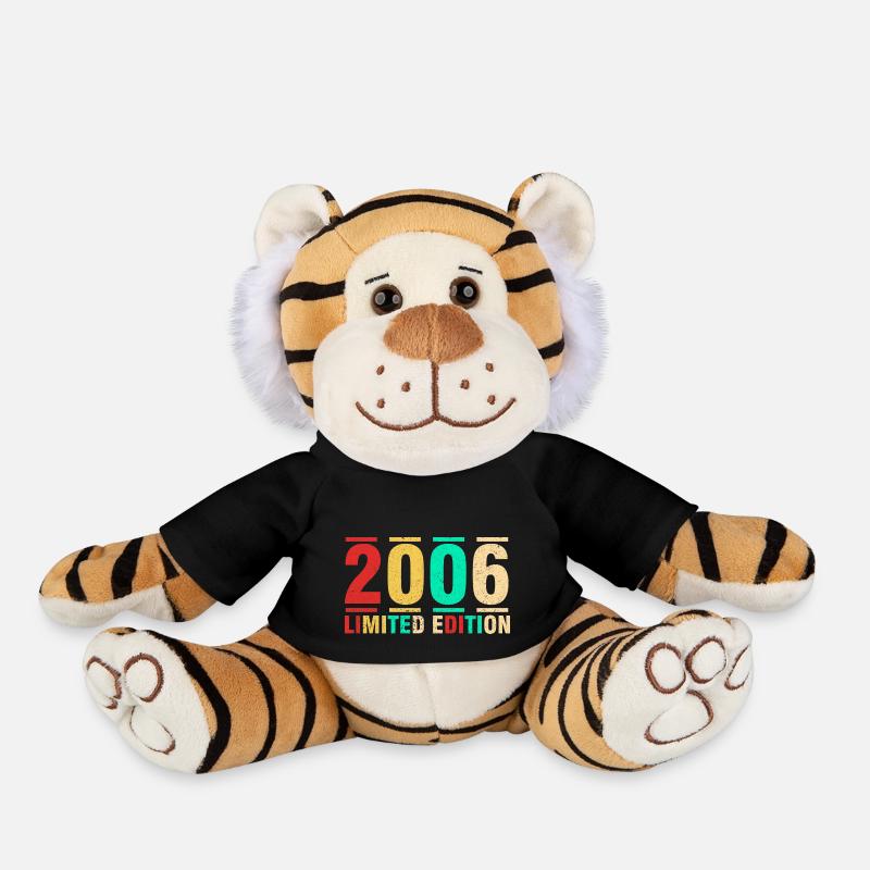 Jubiläumsgeschenk 2006 Limited Edition 2006 - Plüschtiger - Schwarz