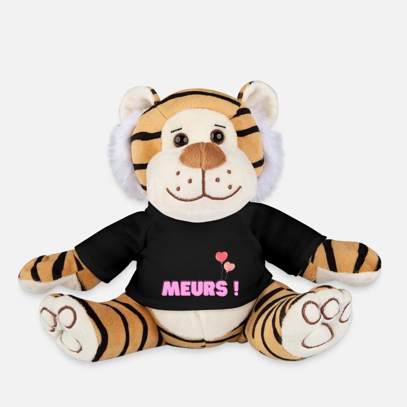 MEURS - Peluche Tigre - noir
