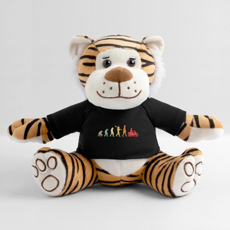 Evolution Moped Moped Driver Plush Tiger