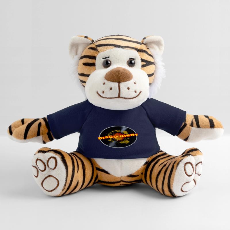 Disco Night Exploding Long Playing Record Plush Tiger
