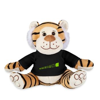 Im not for everyone - Plush Tiger - black - Front
