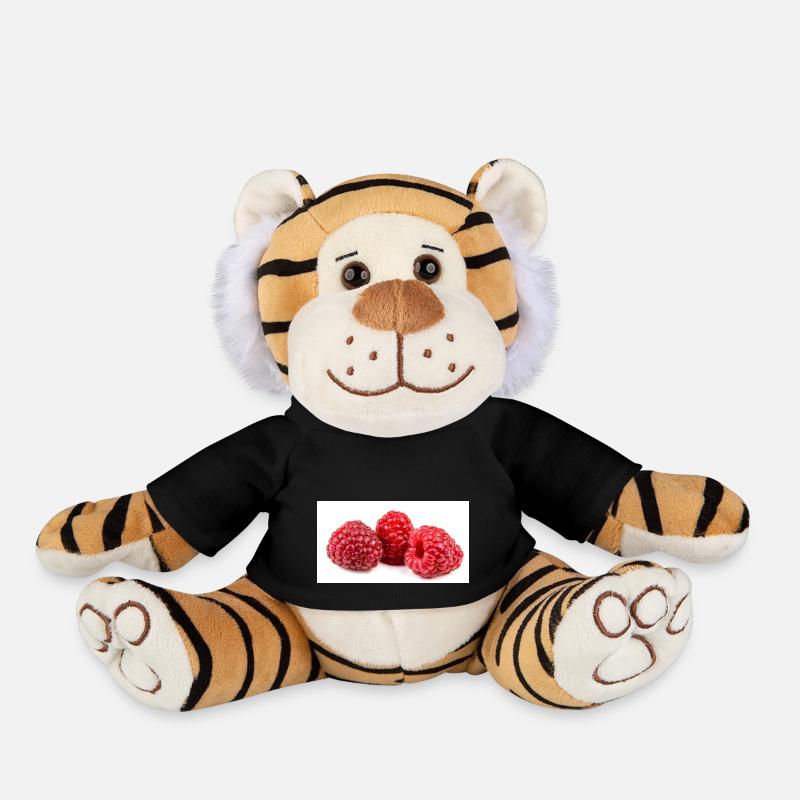 Himbeere. raspberry - Plüschtiger - Schwarz