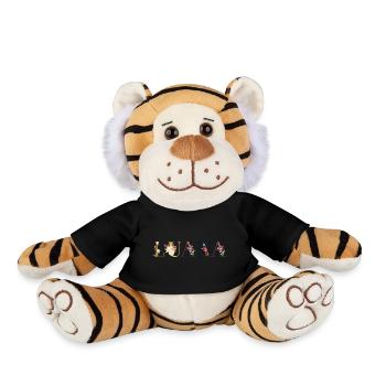 Launa - Plush Tiger - black - Front