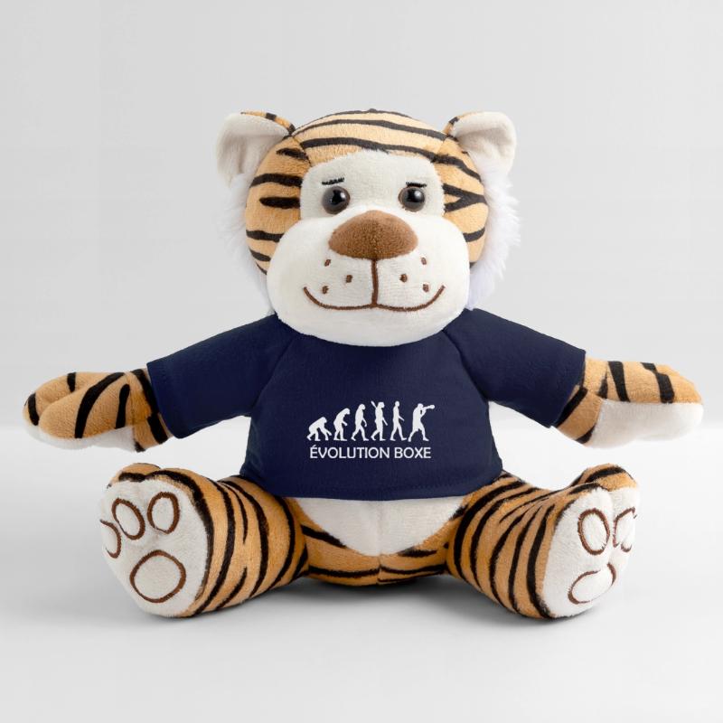 évolution boxe / evolution boxeur Peluche Tigre