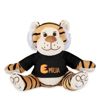 Emilia - Peluche Tigre - noir - Devant