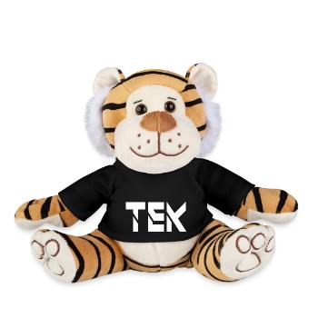 Tek - Plush Tiger - black - Front